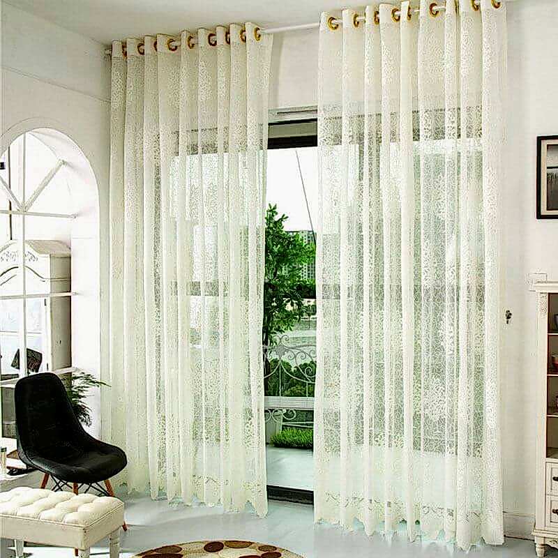 Tül stor perde dekorasyon önerileri